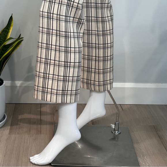InWear Straight Cut Plaid Ankle Trouser - Picture 7 of 16